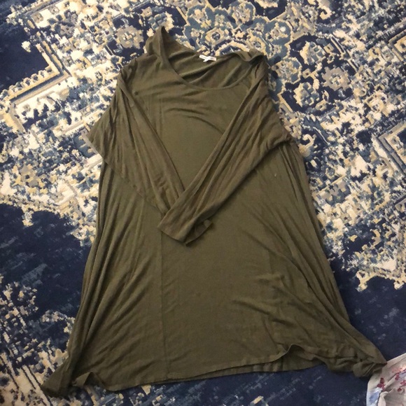 Olive green redshirt dress - Picture 1 of 1